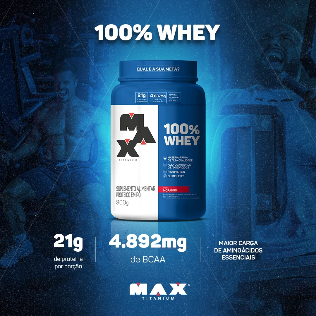 Max Titanium 100% Whey: Um Guia Completo sobre o Suplemento de Proteína